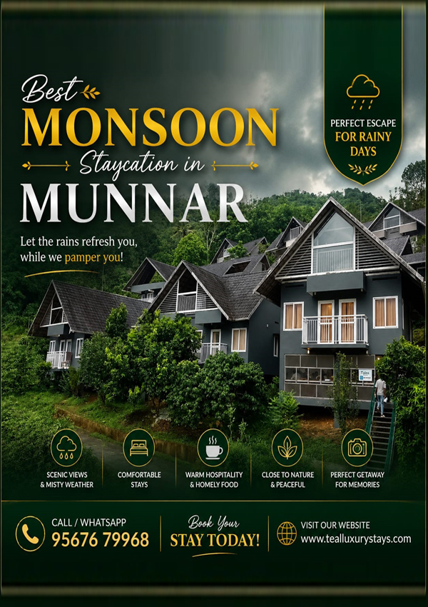 Rains valley- Rains Valley Resort Mankulam - Munnar